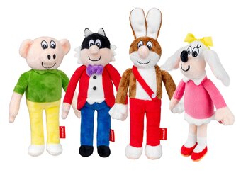 Zestaw Čtyřlístek 4-częściowy, 20 cm, zabawka pluszowa