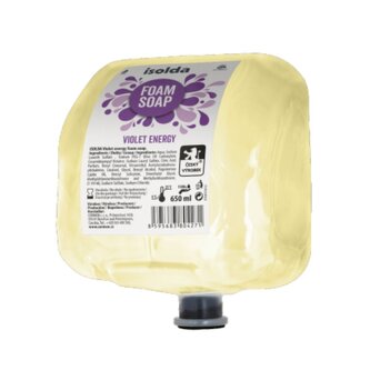 ISOLDA Violet energy pěnové mýdlo TEAM 650 g