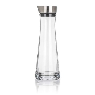 BANQUET Karafa skleněná s nerezovou nálevkou DALEN 1000 ml