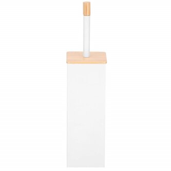 Štětka na záchod s nádobou SPRINGOS TB0019 bílá