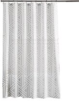 DuraHome Závěs koupelnový 180x200 cm PEVA, vzorovaný_HW1522, SILVER