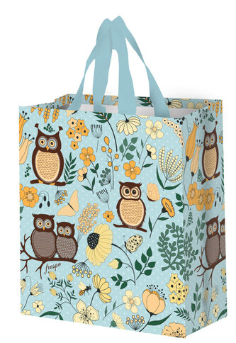 Taška lamino 14l SOVY modrá