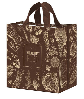Taška lamino 24l FOOD hnědá