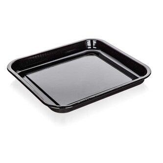 BANQUET Pekáč smaltovaný CULINARIA Black 41 x 37 x 4cm