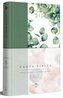 Biblia Rvr 1960 Letra Grande Tapa Dura Y Tela Verde Con Flores Tamaño Manual / B Ible Rvr 1960 Handy Size Large Print Hardcover