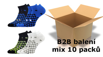 Boma® ponožky PIKI 41 - 2pár A,B 39-42, 43-46 10 pack