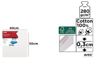 Tablica malarska 40x50x0,3cm 280G/m2