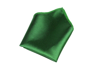 Saténový kapesníček do saka v krabičce - 1 ks - 19 (65) zelená irská