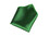 Saténový kapesníček do saka v krabičce - 1 ks - 19 (65) zelená irská