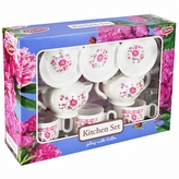 Kuchyňský set s květinkami