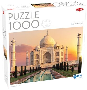 Puzzle 1000 Taj Mahal o zachodzie słońca