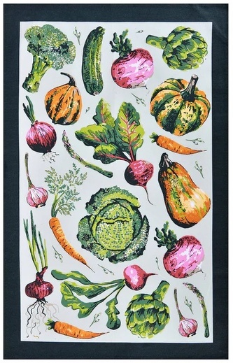 Kuchyňská utěrka Vegetable Medley