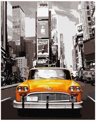 Numeromalowanie Classic 40x50 Retro Taxi, iPicasso
