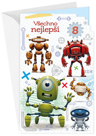 Karnet okolicznościowy Roboty, Argus