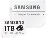 SAMSUNG PRO Plus Sonic the Hedgehog™ microSDXC 1TB + SD Adaptér / CL10 UHS-I U3 / A2 / V30