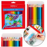 Kredki ołówkowe 24 kolory