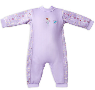 Splash About Dětský neopren - overal - Lilac Spring Vel. XL (12-24 měs.)