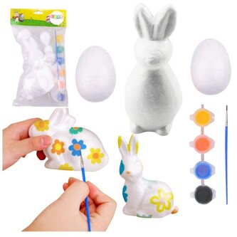 Zestaw do malowania styropianowych ozdób