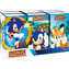 Kapesníky Sonic s potiskem 4 vrstvé, folie 6 ks