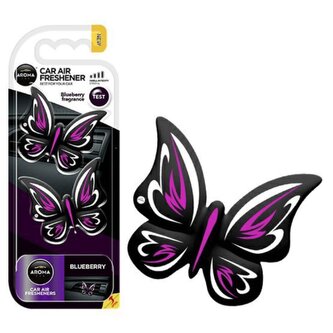 Osvěžovač Aroma Car Motýl Blueberry - Borůvka