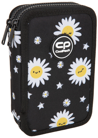Piórnik podwójny z wyposażeniem Jumper 2 Daisy Black CoolPack, Patio