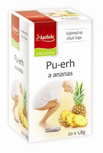 Čaj Apotheke Pu-erh a ananas 20sacc