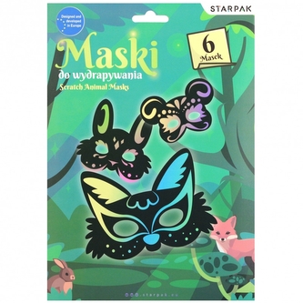 Seškrabovací masky