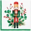 Serwetki 33x33cm Composition With Nutcracker SDL238100, Paw