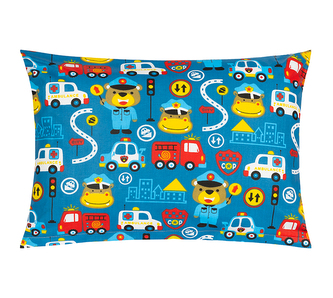 Povláček bavlna - Záchranáři - 40x60cm na zip ( pouze povlak )