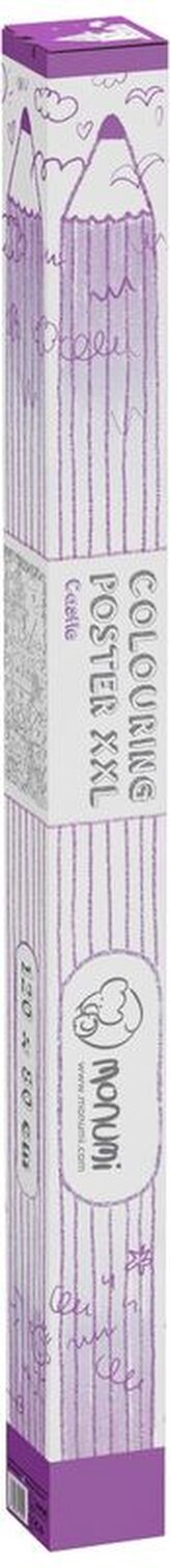 Kolorowanka podłogowa XXL, Castle (Zamek Księżniczek), Monumi