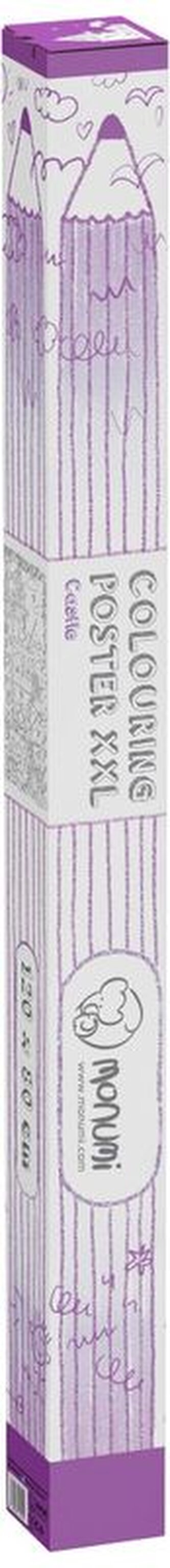 Kolorowanka podłogowa XXL, Castle (Zamek Księżniczek), Monumi