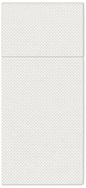 Kieszonki na sztućce 32x38cm Softpoint białe, Paw