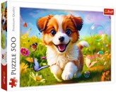 Puzzle 500-el. Wesoły piesek 37524, Trefl