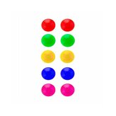 Sada barevných magnetů 30mm 10ks SPRINGOS