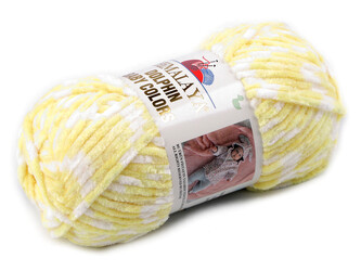 Pletací žinylková příze Dolphin Baby Colors 100 g - 1 ks - 14 (80426) žlutá