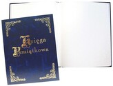 Księga pamiątk.255x320 100 k. granat Warta