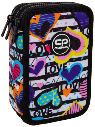Piórnik potrójny z wyposażeniem Jumper 3 Diary CoolPack, Patio