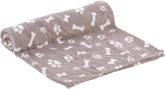 Flamingo Zuma Deka Vzor kostičky/packy Béžová 150x100cm