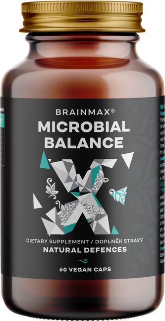 BrainMax Microbial Balance, 60 rostlinných kapslí