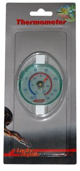 Lucky Reptile Glass Thermometer Teploměr ø 6cm
