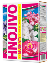 Hnojivo na muškáty a jiné balkónové rostliny STANDARD - 1 kg
