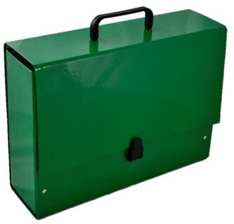 Teczka rączką B4 Jumbo 10 cm pastel. ziel., Penmate