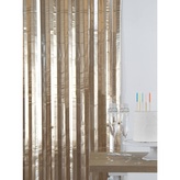 Matný zlatý party závěs k nalepení, 100 x 200 cm