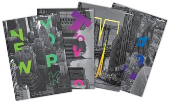 Brulion A4 96k. kratka 70g City, Top-2000