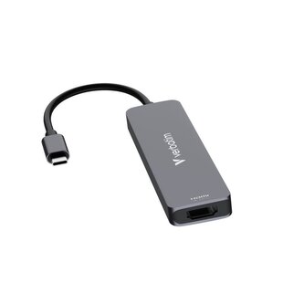 Verbatim USB-C Essentials Multiport Hub 6 Port, HDMI, USB-A, USB-C, SD/microSD čtečka