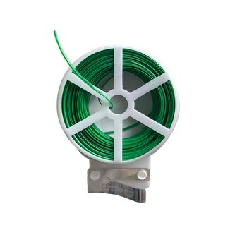 DRÁT VÁZACÍ 30M 1KS ŘEZAČKY, ZELENÝ, 0,4MM*30M