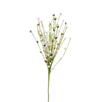 SAULE Velikonoční větvička s barevnou ozdobou 30 cm