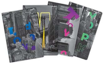 Brulion A4 96K 70g kratka miękka oprawa City, Top 2000