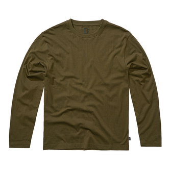 Triko s dlouhým rukávem Brandit Premium Longsleeve - olivové, 7XL