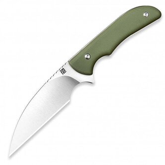Artisan 1842B-GN Sea Snake Green outdoorový nôž 8 cm, Satin, zelená, G10, puzdro Kydex